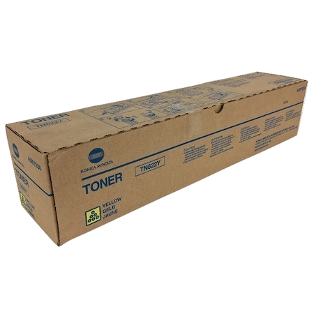 Konica Minolta Konica Minolta, TN-622Y Yellow Toner Cartridge, 104,000 Yield A5E7230